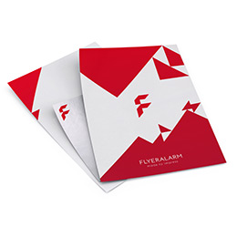 Flyer aus Spezialmaterial